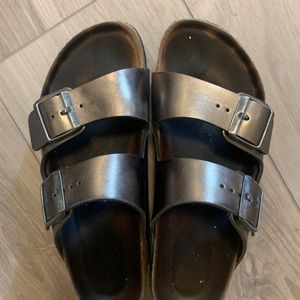 Birkenstock Arizona Sandals Leather Sz 40